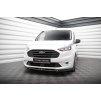 Maxton Design spoiler pod přední nárazník ver.2 pro Ford Transit Connect Mk2 Facelift, černý lesklý plast ABS
