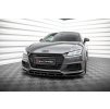 Maxton Design spoiler pod přední nárazník ver.2 pro Audi TT S 8S, černý lesklý plast ABS
