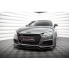 Maxton Design spoiler pod přední nárazník pro Audi TT S 8S, černý lesklý plast ABS