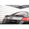 Maxton Design prodloužení spoileru pro Audi TT 8S, černý lesklý plast ABS, S-Line