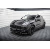 Maxton Design spoiler pod přední nárazník ver.3 pro Porsche Macan Mk1, černý lesklý plast ABS