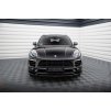 Maxton Design spoiler pod přední nárazník ver.3 pro Porsche Macan Mk1, černý lesklý plast ABS