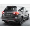 Maxton Design středový spoiler zadního nárazníku pro Suzuki Vitara S Mk2, černý lesklý plast ABS