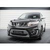 Maxton Design spoiler pod přední nárazník ver.2 pro Suzuki Vitara S Mk2, černý lesklý plast ABS