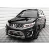 Maxton Design spoiler pod přední nárazník pro Suzuki Vitara S Mk2, černý lesklý plast ABS