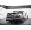 Maxton Design 3D prodloužení spoileru pro Audi S5 8T, černý lesklý plast ABS, Cabrio