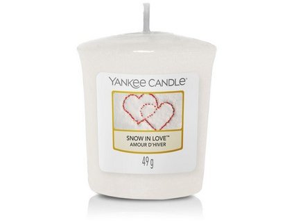 Vonná votivní svíčka Yankee Candle Snow in Love 49 g