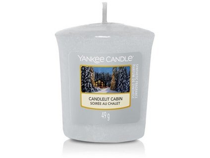 Vonná votivní svíčka Yankee Candle CANDLELIT CABIN  49 g