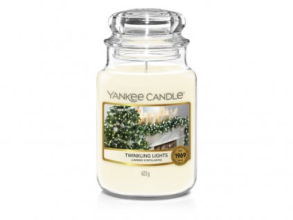 Vonná svíčka Yankee Candle Twinkling lights 623g