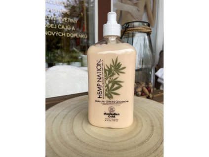 Australian Gold Hemp Nation Body Lotion - Sparkling Citrus & Champagne láhev 535 ml