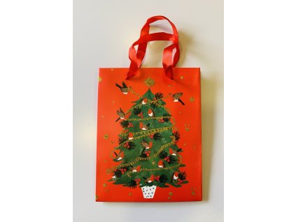 Dárková taška  vánoční 18 x 23 cm
