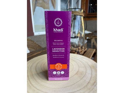 Khadi elixír ŠAMPÓN LEVANDULE SENSITIV - 200 ml