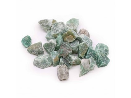 Surové krystaly - Křišťálový nefrit 1 ks