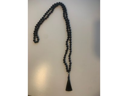 Náhrdelník Rudraksha Mala - Tmavý