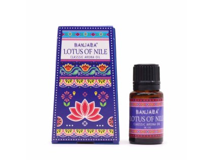 Banjara Indický Vonný Olej Lotus Of Nile