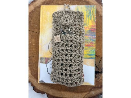 Háčkovaná záložka do knihy