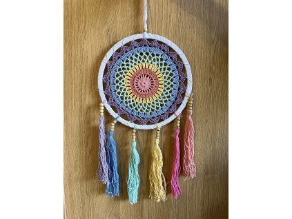 Lapač snů pastelová duha