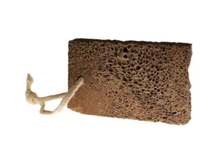 Přírodní vulkanická pemza tvar mýdla330x174 4356