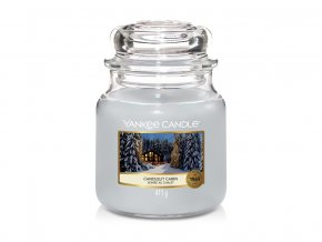 Vonná votivní svíčka Yankee Candle CANDLELIT CABIN  ¨411 g