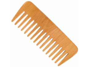 Förster´s vlasový hřeben z FSC certif. bukového dřeva - s řídkými zuby - široký 1ks