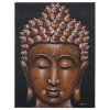 Obraz Buddha - Detail Měděného Brokátu 1 ks.
