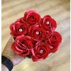 Mýdlové růže v kulatém boxu 1 ks