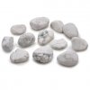 Vzácné kameny Bílý howlite - magnezit 1ks