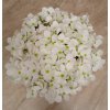 Dárkový box z mýdlových květů - 16 bílých hortenzií