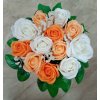 Dárkový box z mýdlových květů - 12 růží