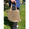 Hazel Tote – ručně háčkovaná kabelka