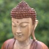 Ručně vyřezávaná socha Buddhy - Učící přenos 30 cm