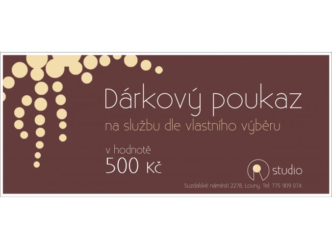 poukazka 500