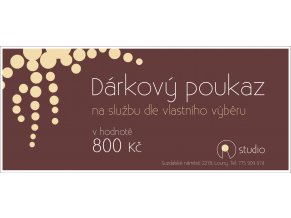 poukazka 800