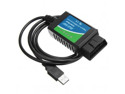 Diagnostický modul ELM 327 OBDII Multiprotokol OBD2 USB (FTDi + PIC18F25K80)