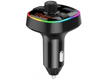 FM Transmiter BC52L + Autonabíječka - 2x USB - 2,4A - Bluetooth 5.0