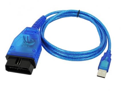 USB VAG KKL OBD II Diagnostický kabel VW SEAT AUDI ŠKODA - Modrý