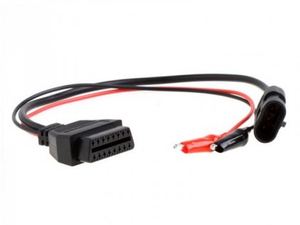 Redukce z OBD konektoru na Fiat 3.Pin + 2x Klip