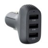 Autonabíječka - 3x USB s funkcí QuickCharge 3.0 - 7.2A (36W) - CARBON