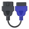 Redukce z OBD pro Fiat ECU scan Modrá - Multimédia, Infotaiment