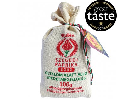 SZEGEDI paprika v plátěném pytlíku sladká 100g