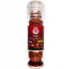 Pálivá drcená paprika v kořenkách s mlýnkem 40 g. Obsahuje 800 mg/kg kapsaicinu.