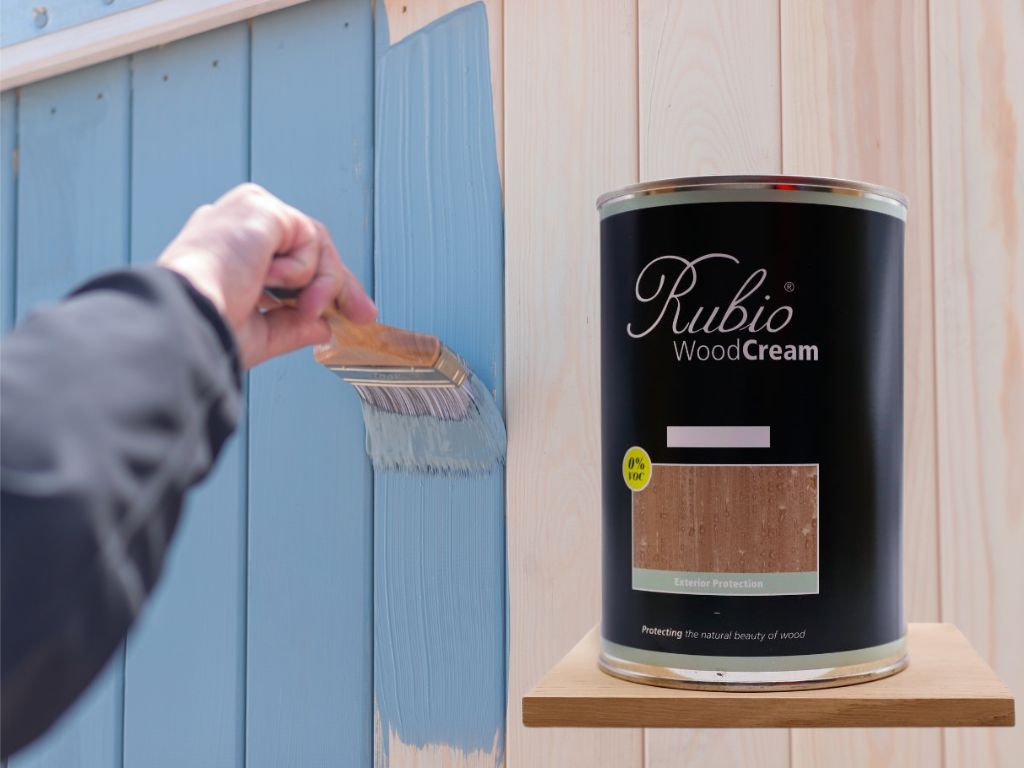 Návod na aplikaci Rubio WoodCream na nové dřevo