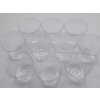 10ks čirých kelímků na epoxid