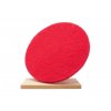 Červený Scrubby Pad červený kulatý nanášecí pad 406 mm
