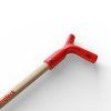 ergonomic handle for wrooden handles