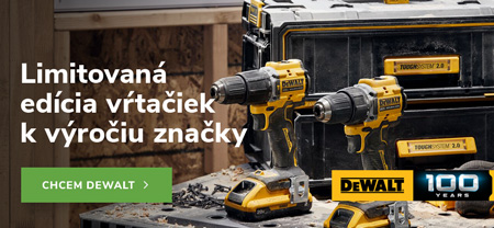 DeWALT limitovaná edice k výročí značky 100 let