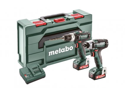 METABO Combo Set 2.7.2 12 V aku rázový uťahovač + aku príklepová vŕtačka