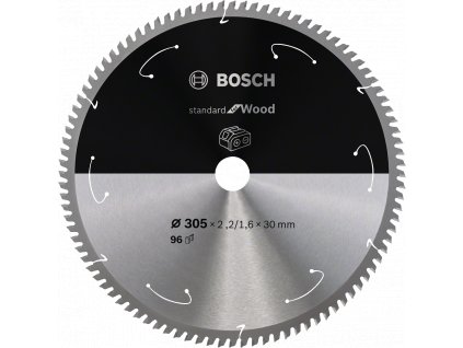 BOSCH 305x30mm Standard for Wood (96 zubů)