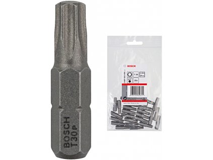 BOSCH šroubovací bity Torx Extra-Hart T30 25mm (25 ks)