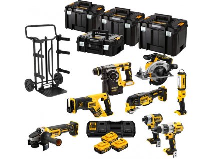 DeWALT DCK853P4 8dílná sada aku nářadí 18V XR